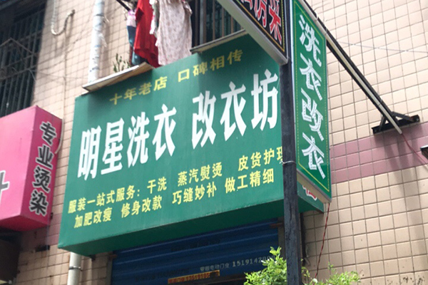 明星洗衣