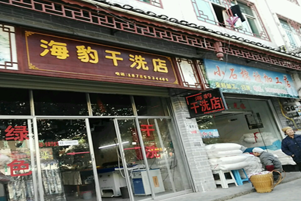 海豹干洗店