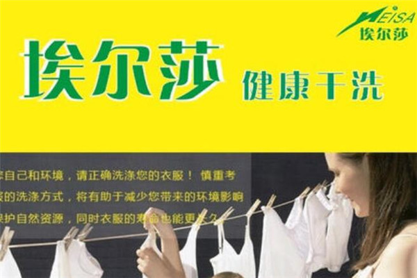 埃尔莎洗衣加盟，创业无忧，开店致富不是梦