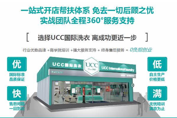 UCC洗衣洗鞋洗包加盟案例研究：成功之路的关键要素